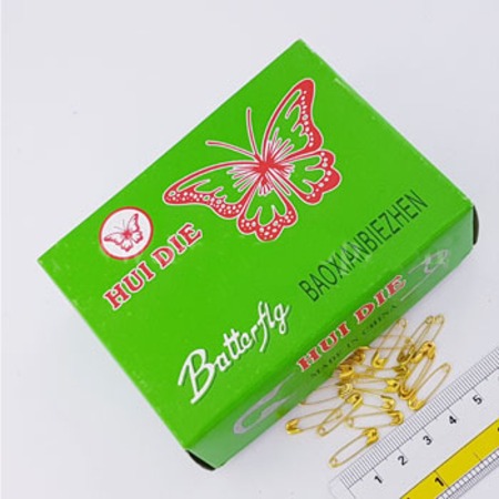 سنجاق قفلی طلایی 000