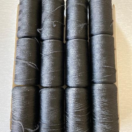 پک 12 تایی نخ تراویرا مشکی