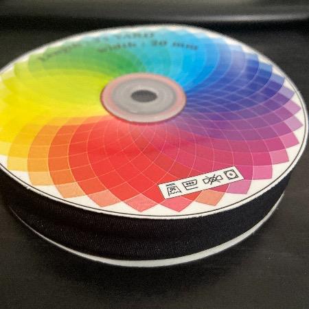 نوار اریب کتان مشکی