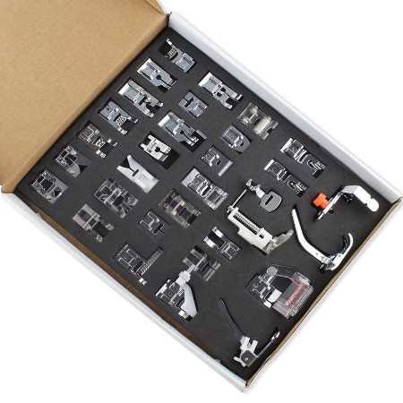 کیت 32 تایی پایه چرخ خیاطی گلدوزی